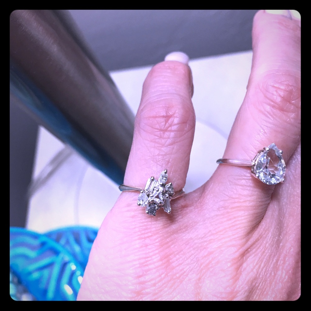 .33 carat white gold diamond ring